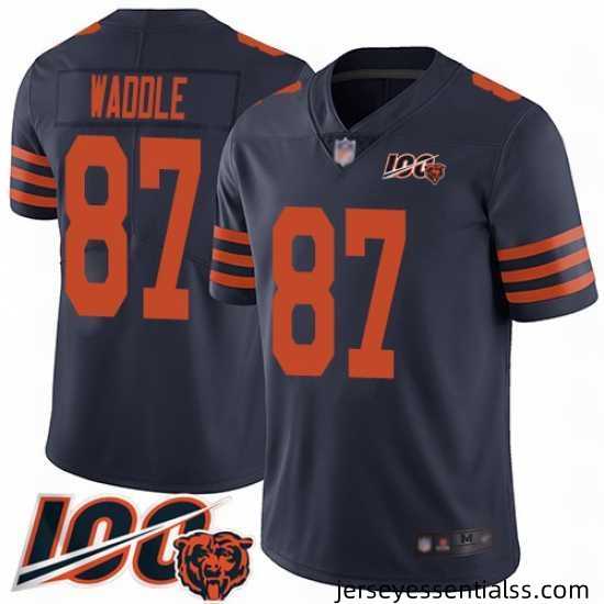 Men-Chicago-Bears-87-Tom-Waddle-Limited-Navy-Blue-Rush-Vapor-Untouchable-100th-Season-Football-Jersey-709281_21768_550X550