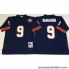 Chicago Bears 9 Jim McMahon Navy M&N Throwback Jersey