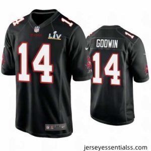 Chris Godwin Buccaneers Black Super Bowl Lv Game Fashion Jersey