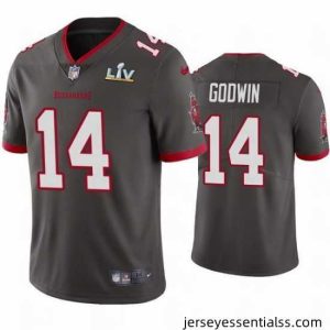 Chris Godwin Buccaneers Pewter Super Bowl Lv Vapor Limited Jersey