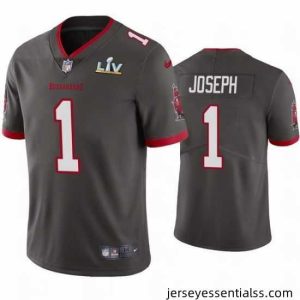 Greg Joseph Buccaneers Pewter Super Bowl Lv Vapor Limited Jersey