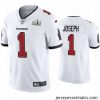 Greg Joseph Buccaneers White Super Bowl Lv Vapor Limited Jersey