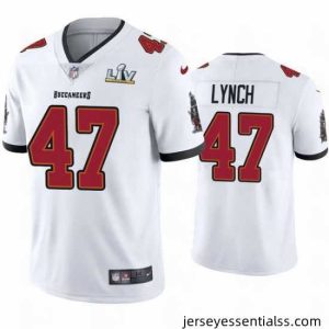 John Lynch Buccaneers White Super Bowl Lv Vapor Limited Jersey