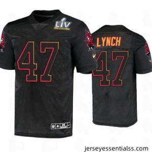 John Lynch Tampa Bay Buccaneers Black Super Bowl Lv Jersey