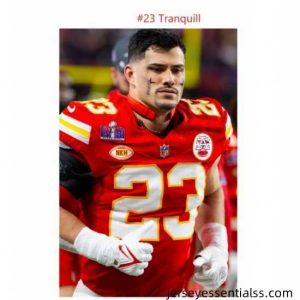 Kansas City Chiefs Drue Tranquill #23 Vapor Limited Super Bowl Jersey