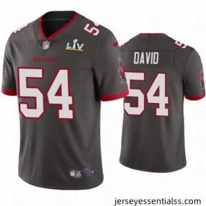 Lavonte David Buccaneers Pewter Super Bowl Lv Vapor Limited Jersey