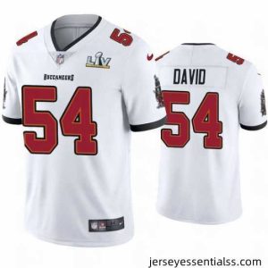 Lavonte David Buccaneers White Super Bowl Lv Vapor Limited Jersey