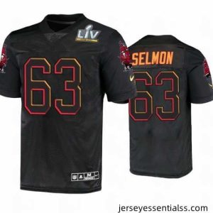 Lee Roy Selmon Tampa Bay Buccaneers Black Super Bowl Lv Jersey