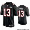 Mike Evans Buccaneers Black Super Bowl Lv Game Fashion Jersey