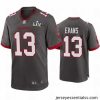 Mike Evans Buccaneers Pewter Super Bowl Lv Game Jersey