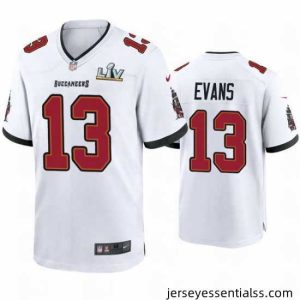 Mike Evans Buccaneers White Super Bowl Lv Game Jersey