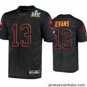 Mike Evans Tampa Bay Buccaneers Black Super Bowl Lv Jersey