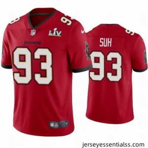 Ndamukong Suh Buccaneers Red Super Bowl Lv Vapor Limited Jersey