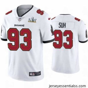 Ndamukong Suh Buccaneers White Super Bowl Lv Vapor Limited Jersey