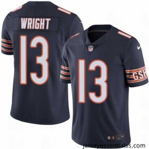 Nike Bears #13 Kendall Wright Navy Blue Team Color Stitched NFL Vapor Untouchable Limited Jersey