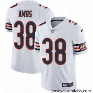 Nike Bears #38 Adrian Amos White Stitched NFL Vapor Untouchable Limited Jersey