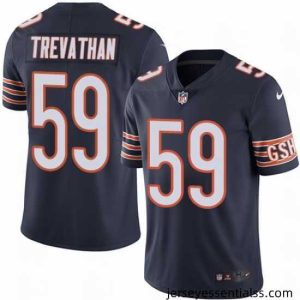 Nike Bears #59 Danny Trevathan Navy Blue Team Color Stitched NFL Vapor Untouchable Limited Jersey
