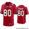 O.J. Howard Buccaneers Red Super Bowl Lv Game Jersey