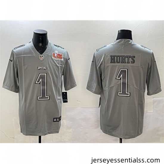 Men-Philadelphia-Eagles-1-Jalen-Hurts-Grey-2025-Super-Bowl-LIX-Patch-Atmosphere-Fashion-Vapor-Untouchable-Limited-Stitched-Football-Jersey-888641_23971_550X550