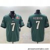 Philadelphia Eagles 7 Haason Reddick Green 2025 Super Bowl LIX Patch Vapor Untouchable Limited Stitched Football Jersey