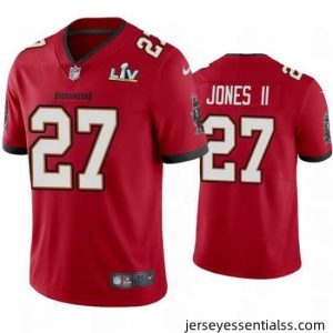Ronald Jones Ii Buccaneers Red Super Bowl Lv Vapor Limited Jersey