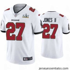Ronald Jones Ii Buccaneers White Super Bowl Lv Vapor Limited Jersey