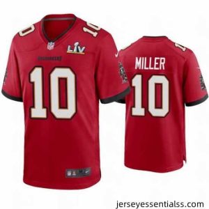 Scotty Miller Buccaneers Red Super Bowl Lv Game Jersey