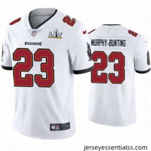 Sean Murphy Bunting Buccaneers White Super Bowl Lv Vapor Limited Jersey