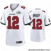 Tom Brady Buccaneers White Super Bowl Lv Game Jersey
