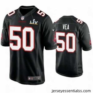 Vita Vea Buccaneers Black Super Bowl Lv Game Fashion Jersey