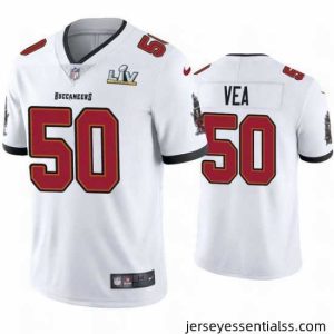 Vita Vea Buccaneers White Super Bowl Lv Vapor Limited Jersey