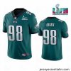 Toddler Philadelphia Eagles 98 Robert Quinn Green Super Bowl LVII Vapor Untouchable Limited Stitched Jersey