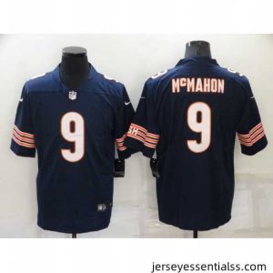 Men's Chicago Bears #9 Jim McMahon Navy Blue 2021 Vapor Untouchable Stitched NFL Nike Limited Jersey