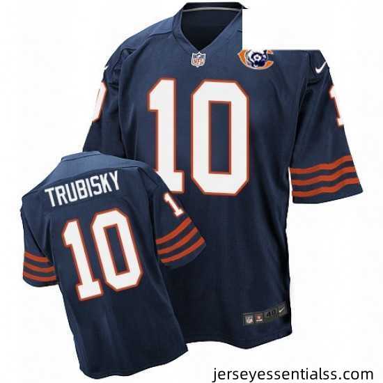 Mens-Nike-Chicago-Bears-10-Mitchell-Trubisky-Elite-Navy-Blue-Throwback-NFL-Jersey-612494_21768_550X550