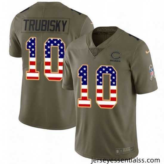 Mens-Nike-Chicago-Bears-10-Mitchell-Trubisky-Limited-OliveUSA-Flag-Salute-to-Service-NFL-Jersey-625798_21768_550X550