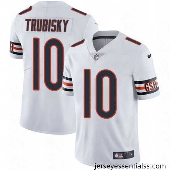 Mens-Nike-Chicago-Bears-10-Mitchell-Trubisky-White-Vapor-Untouchable-Limited-Player-NFL-Jersey-625805_21768_550X550