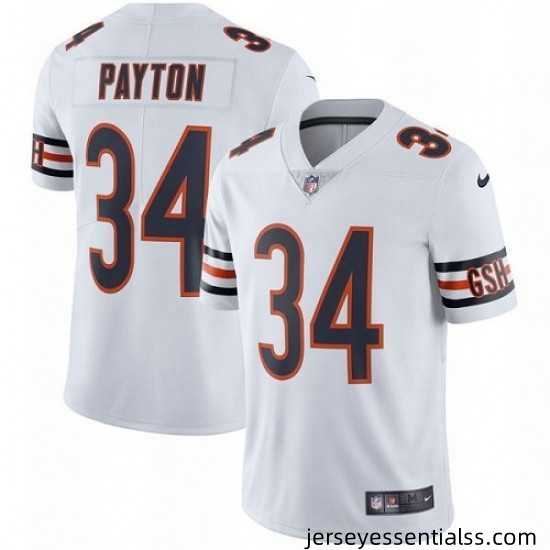 Mens-Nike-Chicago-Bears-34-Walter-Payton-White-Vapor-Untouchable-Limited-Player-NFL-Jersey-625902_21768_550X550