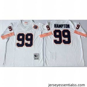 Mitchell Ness Bears #99 Lamarr Houston Throwback Stitched NFL Jersey
