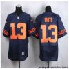 New Chicago Bears #13 Kevin White Navy Blue 1940s Throwback Stitched NFL Elite jersey