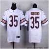 New Chicago Bears #35 Jacquizz Rodgers White Stitched NFL Elite Jersey