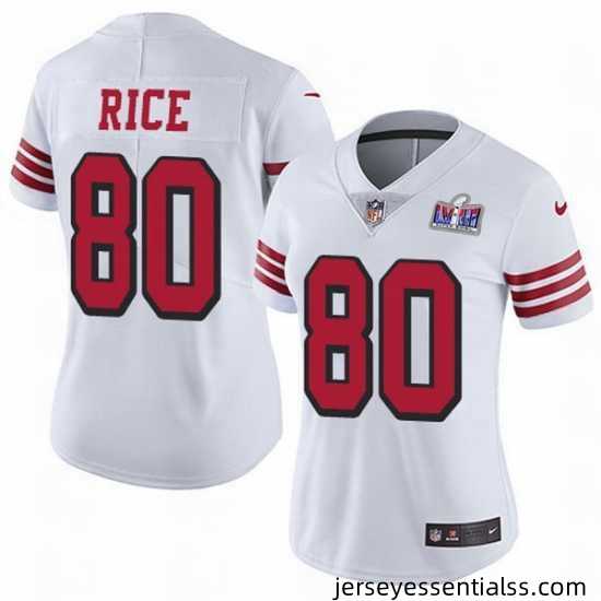 Nike-49ers-80-Jerry-Rice-White-Rush-Women-Stitched-NFL-Vapor-Untouchable-Limited-2024-Super-Bowl-LVIII-Jersey-865389_23756_550X550