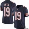 Nike Bears #19 Eddie Royal Navy Blue Mens Stitched NFL Limited Rush Jersey