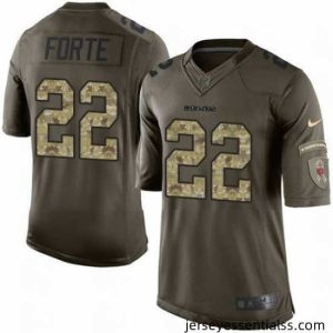 Nike Bears #22 Matt Forte Green Stitched NFL Limited Salute to Service Jersey