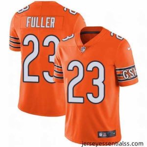 Nike Bears #23 Kyle Fuller Orange Mens Stitched NFL Limited Rush Jersey