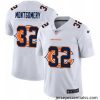 Nike Bears 32 David Montgomery White Shadow Logo Limited Jersey