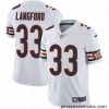 Nike Bears #33 Jeremy Langford White Mens Stitched NFL Vapor Untouchable Limited Jersey