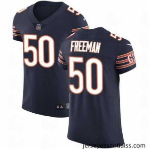 Nike Bears #50 Jerrell Freeman Navy Blue Team Color Mens Stitched NFL Vapor Untouchable Elite Jersey