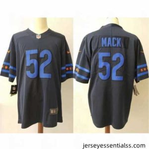 Nike Bears 52 Khalil Mack Black All Star Vapor Untouchable Limited Jersey