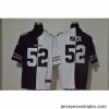 Nike Bears 52 Khalil Mack Black And White Split Vapor Untouchable Limited Jersey