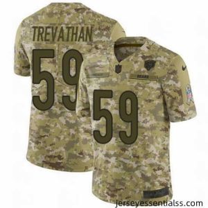 Nike Bears #59 Danny Trevathan Camo Mens Stitched NFL Limited 2018 Salute To Service Jersey